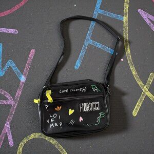 ADIDAS x Fiorucci Collab Black Crossbody Bag